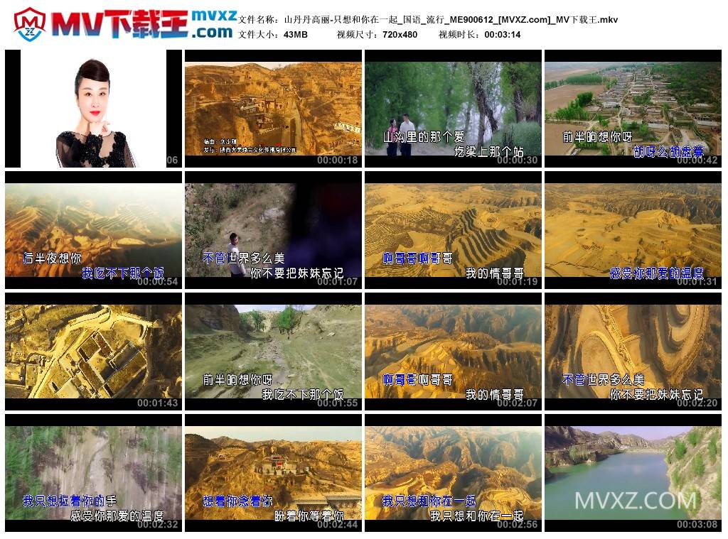 山丹丹高丽-只想和你在一起_国语_流行_ME900612